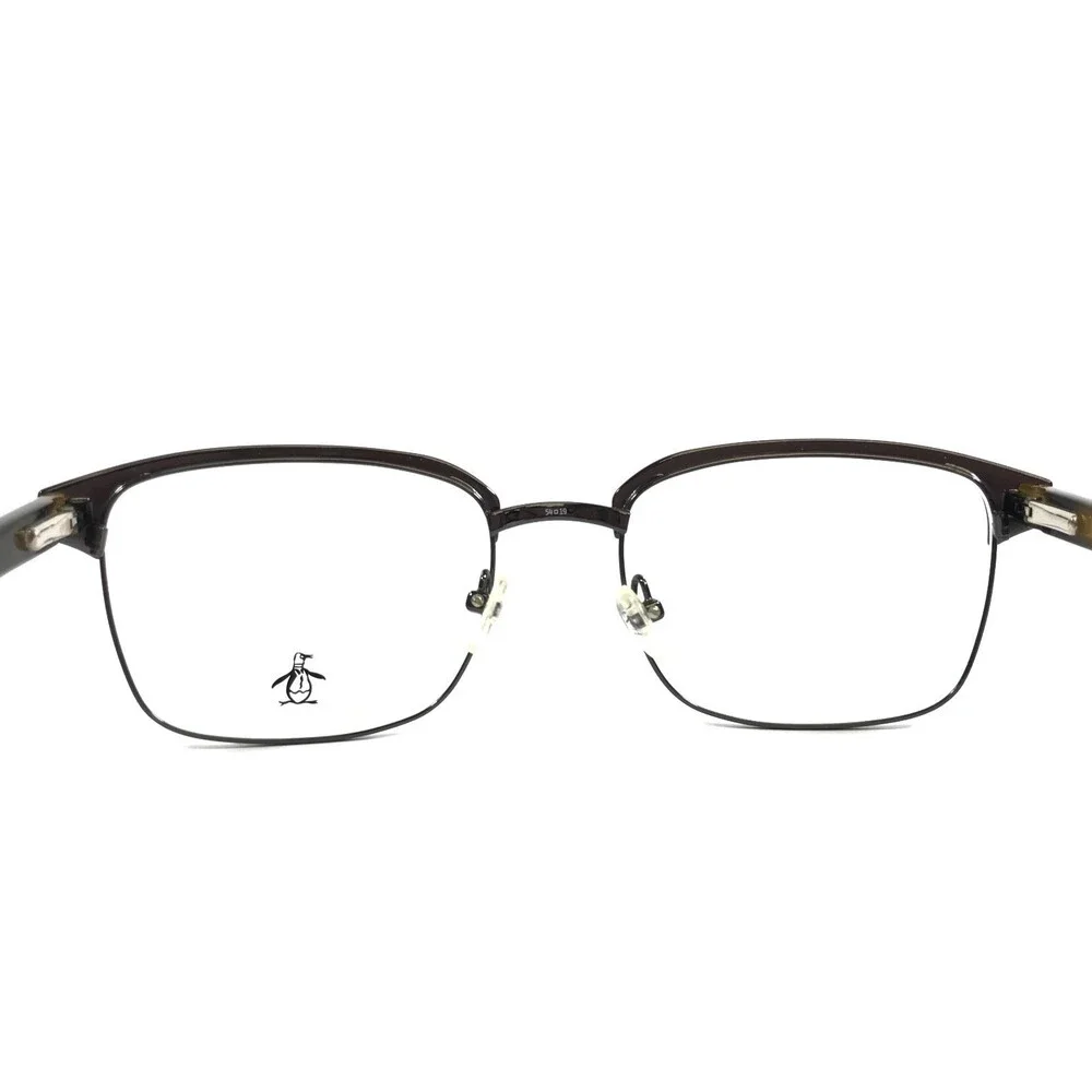 Penguin Eyeglasses Frames The Henderson BK Black Tortoise Rectangle 54-19-145